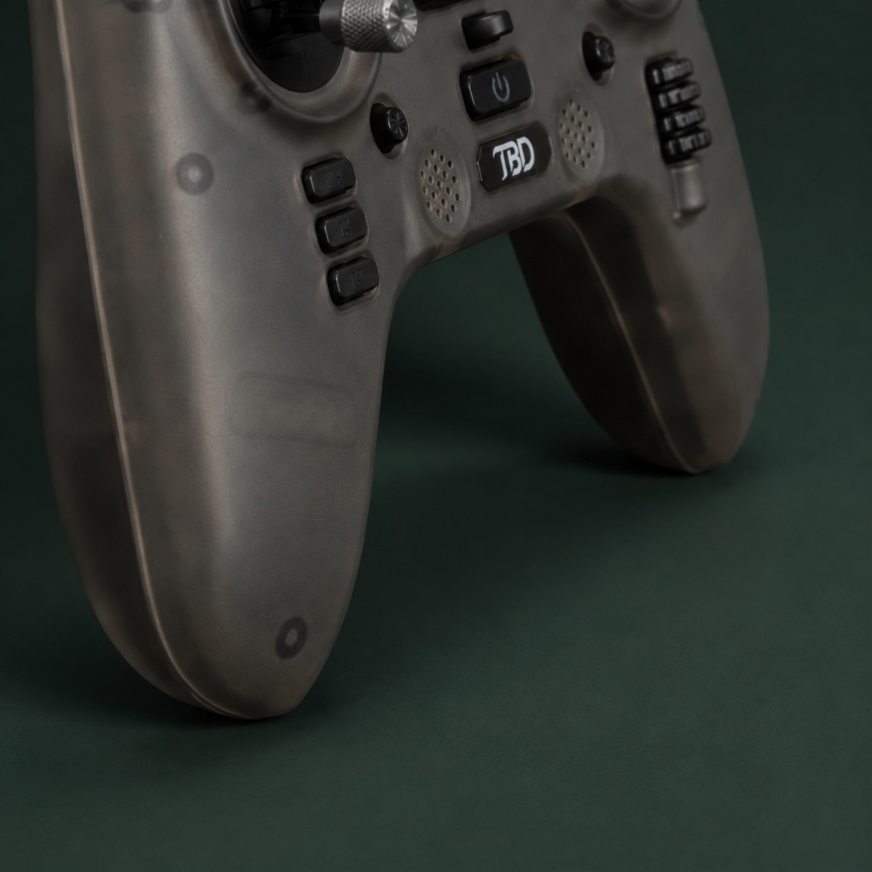 Detail of the Eaglet controller grip